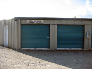 close up self storage units